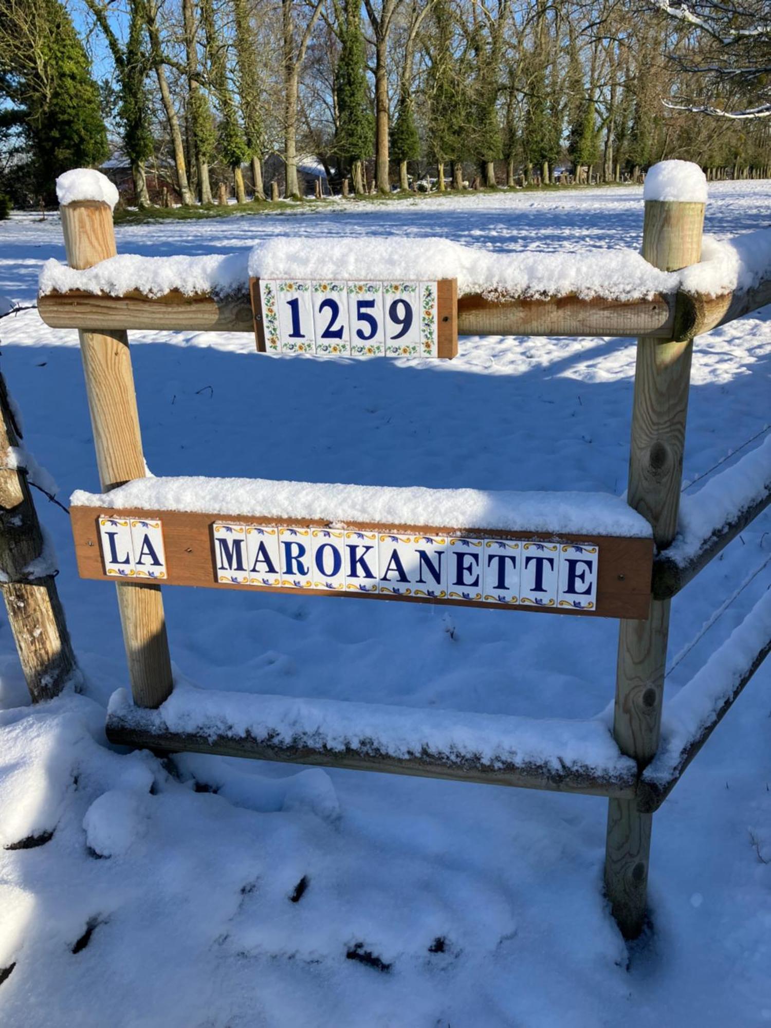 La Marokanette Saint-Maclou-de-Folleville Esterno foto